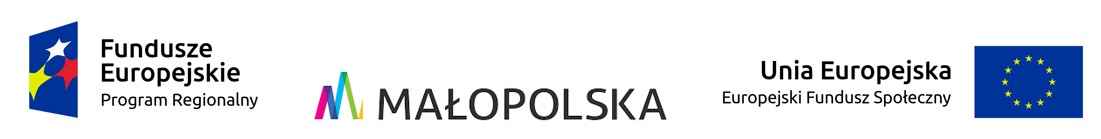 Logotyp fundusze-malopolska-ue