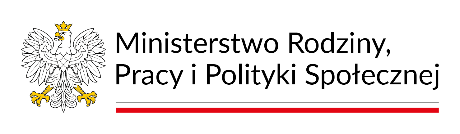 Logo Ministerstwo Rodziny Pracy i Polityki Społecznej